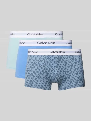 Obcisłe bokserki z elastycznym pasem w zestawie 3 szt. Calvin Klein Underwear