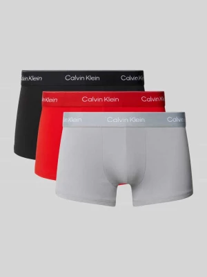 Obcisłe bokserki z elastycznym pasem w zestawie 3 szt. Calvin Klein Underwear