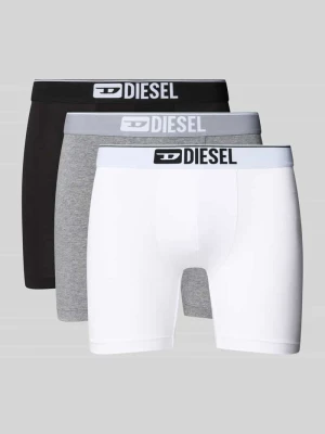 Obcisłe bokserki z elastycznym pasem w zestawie 3 szt. Diesel
