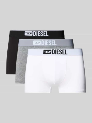 Obcisłe bokserki z elastycznym pasem w zestawie 3 szt. Diesel
