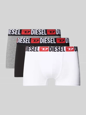 Obcisłe bokserki z elastycznym pasem w zestawie 3 szt. Diesel