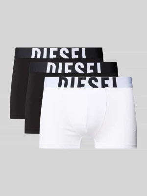 Obcisłe bokserki z elastycznym pasem w zestawie 3 szt. Diesel