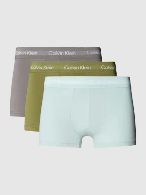 Obcisłe bokserki z elastycznym pasem z logo w zestawie 3 szt. Calvin Klein Underwear