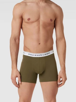 Obcisłe bokserki z elastycznym paskiem z logo model ‘BOXER BRIEF-3 PACK’ Polo Ralph Lauren Underwear
