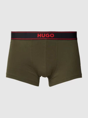 Obcisłe bokserki z elastycznym paskiem z logo model ‘EXCITE’ HUGO