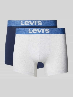 Obcisłe bokserki z elastycznym paskiem z logo w zestawie 2 szt. Levi's®