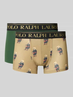 Obcisłe bokserki z elastycznym paskiem z logo w zestawie 2 szt Polo Ralph Lauren Underwear