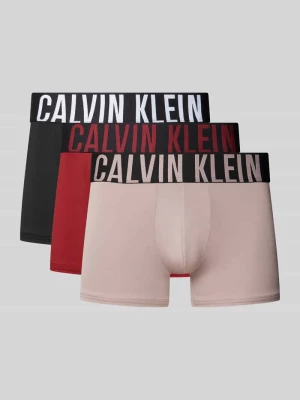 Obcisłe bokserki z elastycznym paskiem z logo w zestawie 3 szt. Calvin Klein Underwear