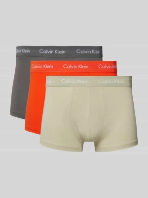 Obcisłe bokserki z elastycznym paskiem z logo w zestawie 3 szt. Calvin Klein Underwear