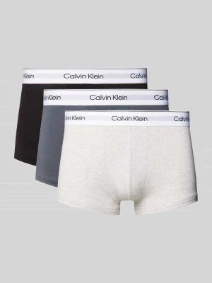 Obcisłe bokserki z elastycznym paskiem z logo w zestawie 3 szt. Calvin Klein Underwear