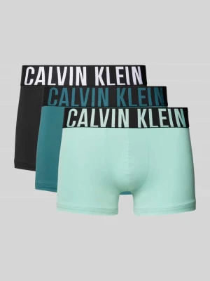 Obcisłe bokserki z elastycznym paskiem z logo w zestawie 3 szt. Calvin Klein Underwear