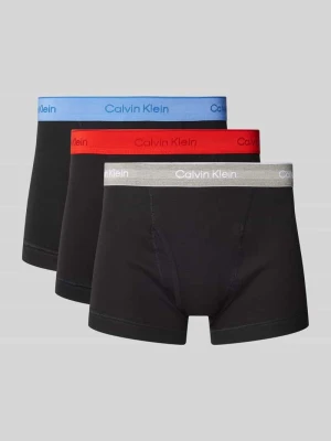 Obcisłe bokserki z elastycznym paskiem z logo w zestawie 3 szt. Calvin Klein Underwear