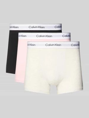 Obcisłe bokserki z elastycznym paskiem z logo w zestawie 3 szt. Calvin Klein Underwear