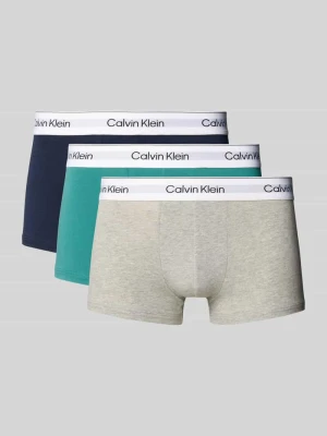 Obcisłe bokserki z elastycznym paskiem z logo w zestawie 3 szt. Calvin Klein Underwear