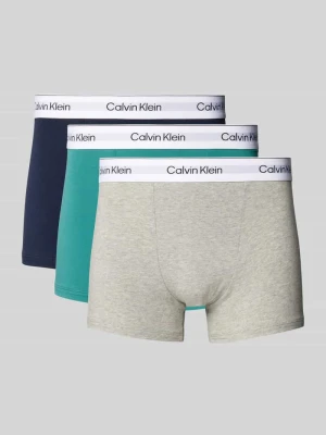 Obcisłe bokserki z elastycznym paskiem z logo w zestawie 3 szt. Calvin Klein Underwear