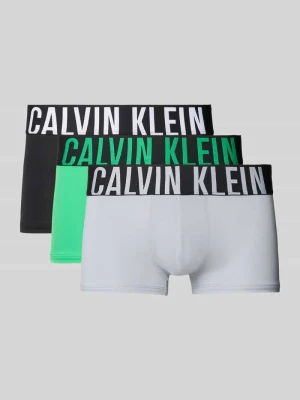Obcisłe bokserki z elastycznym paskiem z logo w zestawie 3 szt. Calvin Klein Underwear