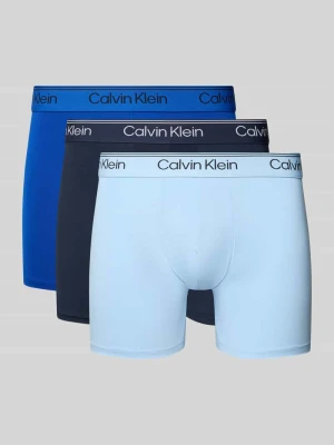 Obcisłe bokserki z elastycznym paskiem z logo w zestawie 3 szt. Calvin Klein Underwear