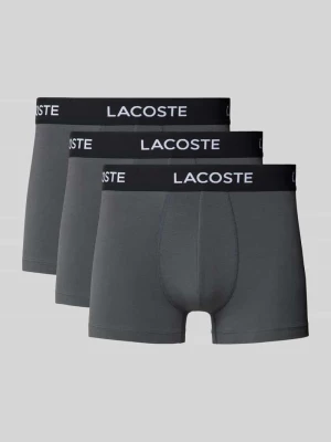 Obcisłe bokserki z elastycznym paskiem z logo w zestawie 3 szt. Lacoste