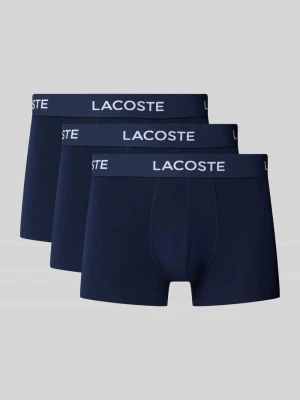 Obcisłe bokserki z elastycznym paskiem z logo w zestawie 3 szt. Lacoste