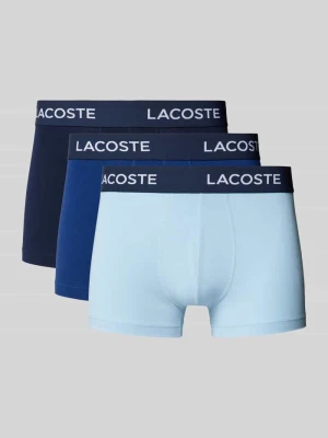 Obcisłe bokserki z elastycznym paskiem z logo w zestawie 3 szt. Lacoste