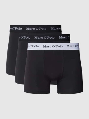 Obcisłe bokserki z elastycznym paskiem z logo w zestawie 3 szt. Marc O'Polo
