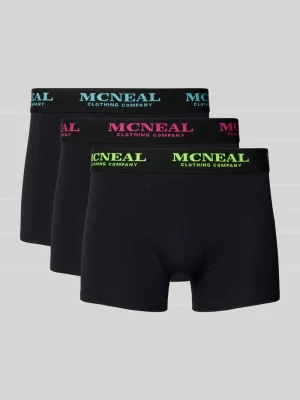 Obcisłe bokserki z elastycznym paskiem z logo w zestawie 3 szt. MCNEAL