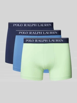 Obcisłe bokserki z elastycznym paskiem z logo w zestawie 3 szt. model ‘CLASSIC’ Polo Ralph Lauren Underwear