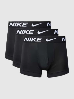 Obcisłe bokserki z elastycznym paskiem z logo w zestawie 3 szt. Nike