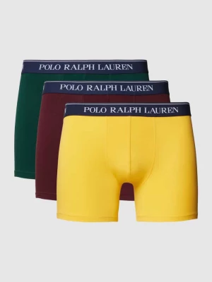 Obcisłe bokserki z elastycznym paskiem z logo w zestawie 3 szt. Polo Ralph Lauren Underwear