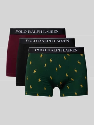 Obcisłe bokserki z elastycznym paskiem z logo w zestawie 3 szt. Polo Ralph Lauren Underwear