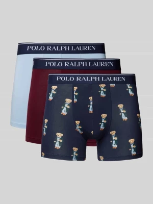 Obcisłe bokserki z elastycznym paskiem z logo w zestawie 3 szt. Polo Ralph Lauren Underwear