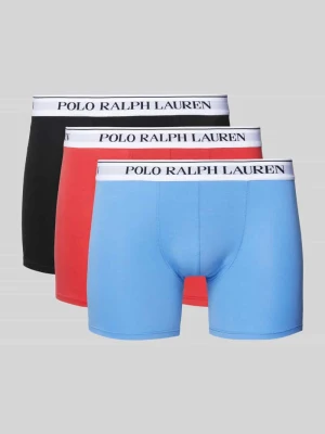 Obcisłe bokserki z elastycznym paskiem z logo w zestawie 3 szt. Polo Ralph Lauren Underwear