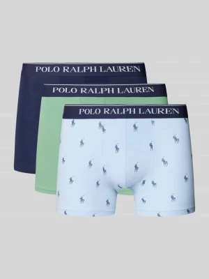 Obcisłe bokserki z elastycznym paskiem z logo w zestawie 3 szt. Polo Ralph Lauren Underwear