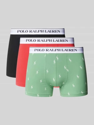 Obcisłe bokserki z elastycznym paskiem z logo w zestawie 3 szt. Polo Ralph Lauren Underwear