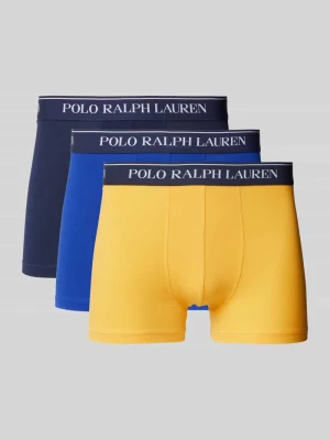 Obcisłe bokserki z elastycznym paskiem z logo w zestawie 3 szt. Polo Ralph Lauren Underwear