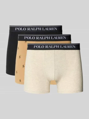 Obcisłe bokserki z elastycznym paskiem z logo w zestawie 3 szt. Polo Ralph Lauren Underwear