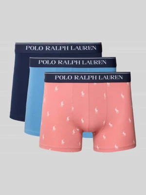 Obcisłe bokserki z elastycznym paskiem z logo w zestawie 3 szt. Polo Ralph Lauren Underwear