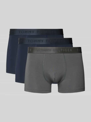 Obcisłe bokserki z elastycznym paskiem z logo w zestawie 3 szt. Tommy Hilfiger