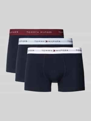 Obcisłe bokserki z elastycznym paskiem z logo w zestawie 3 szt. Tommy Hilfiger