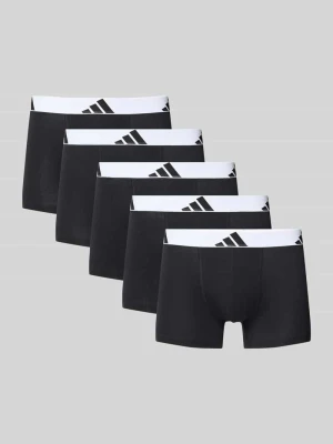 Obcisłe bokserki z elastycznym paskiem z logo w zestawie 5 szt. ADIDAS SPORTSWEAR