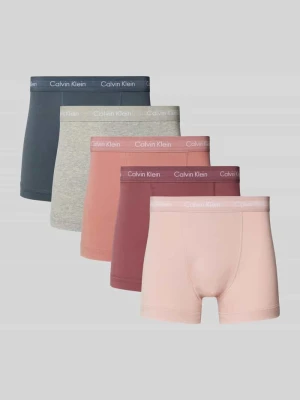 Obcisłe bokserki z elastycznym paskiem z logo w zestawie 5 szt. Calvin Klein Underwear