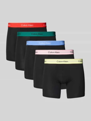 Obcisłe bokserki z elastycznym paskiem z logo w zestawie 5 szt. Calvin Klein Underwear