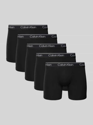 Obcisłe bokserki z elastycznym paskiem z logo w zestawie 5 szt. Calvin Klein Underwear