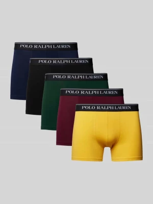 Obcisłe bokserki z elastycznym paskiem z logo w zestawie 5 szt. Polo Ralph Lauren Underwear