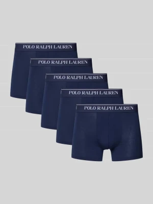 Obcisłe bokserki z elastycznym paskiem z logo w zestawie 5 szt. Polo Ralph Lauren Underwear