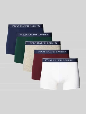 Obcisłe bokserki z elastycznym paskiem z logo w zestawie 5 szt. Polo Ralph Lauren Underwear