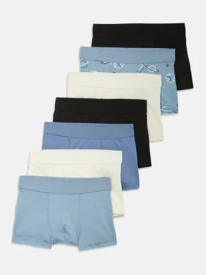 Obcisłe bokserki z krótkimi nogawkami Friboo By Zalando biały