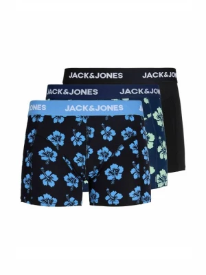 Obcisłe bokserki z krótkimi nogawkami Jack&Jones niebieski