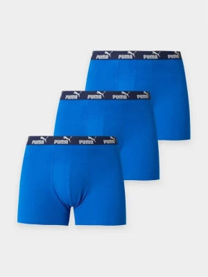 Obcisłe bokserki z krótkimi nogawkami Puma niebieski