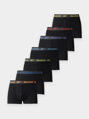 Obcisłe bokserki z krótkimi nogawkami Reebok czarny